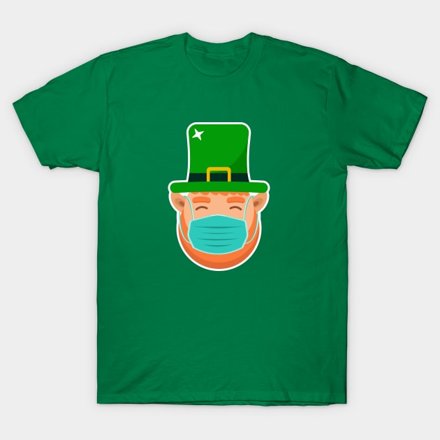 St. Patrick using masks T-Shirt by Applesix